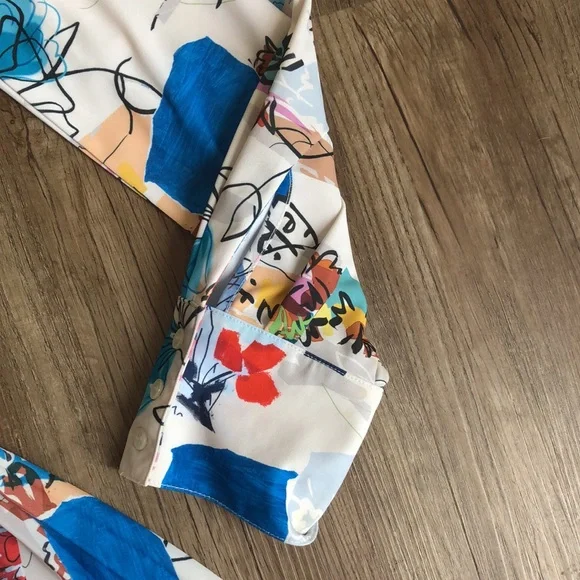 MARELLA longsleeved print dress - Picture 3 of 10